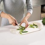 Chop and Drain Vegetables Fruits Chopping Board Sleek Knife