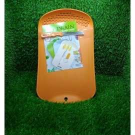 Chop and Drain Vegetables Fruits Chopping Board Sleek Knife