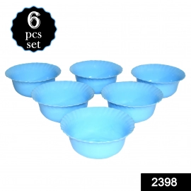 Plastic Handmade Katori Serving | Snacks Bowl | Set of 6