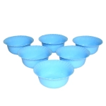 Plastic Handmade Katori Serving | Snacks Bowl | Set of 6