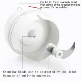 Mini Garlic Chopper Mixer, Portable Cordless Grinder