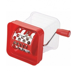 Plastic Vegetable Chopper Cutter With Stainless Steel Blade