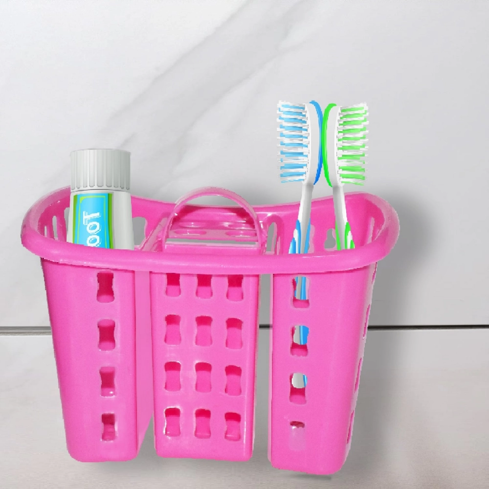 Toothbrush Toothpaste Bathroom Organizer Stand 4 In 1 Holder