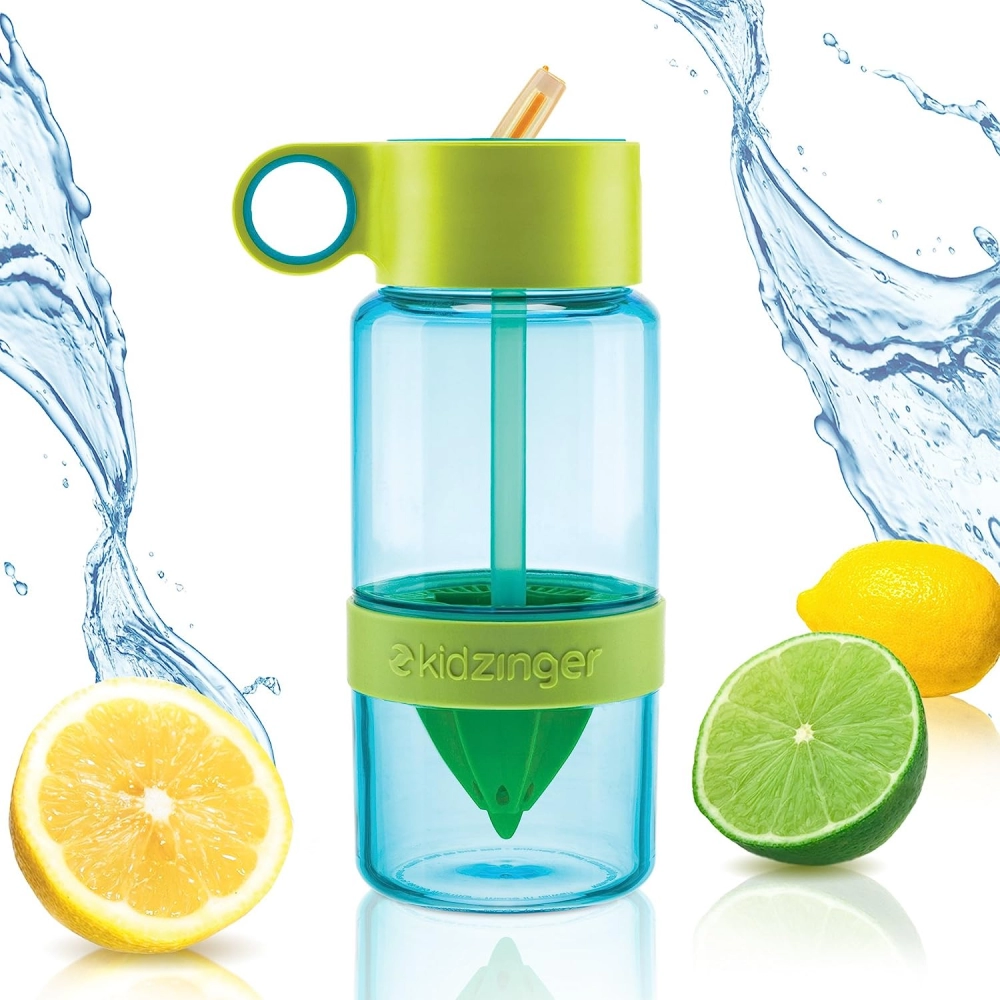 Sports Duo Citrus Kid Zinger Juice Water Bottle With Juice Maker Infuser Bottle | 630ml