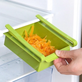 Fridge Space Saver Organizer Slide Storage Racks Shelf | 4 pcs