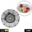 Silver Plated Swastik Pooja Thali Set Glossy Puja Thali
