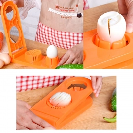 Multi Segment 2 in 1 Egg Cutter / Slicer