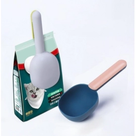 Handle Clip Function Design ABS Food Grade Materials Pet Food Shovel