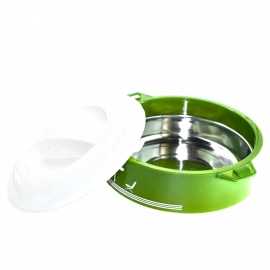 Insulated With Inner Stainless Steel Serving Casserole With Lid
