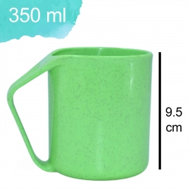 Glossy Finish  Coffee Tea Milk Plain Mug | 350ml