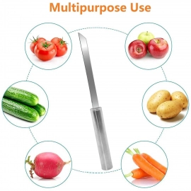 Utility Knife Stainless Steel Blade with Strong Grip | Pack of 12