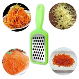 Plastic Vegetable Kitchen Grater / cheese Shredder With Grip Handle