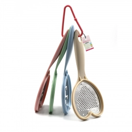 Heart Grater Set and Heart Grater Slicer Used Widely for Grating and Slicing of Fruits, Vegetables, Cheese