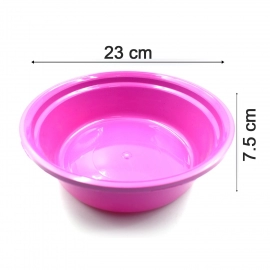 Round Plastic Basin And Plastic Mixing Bowl Set