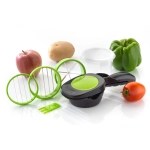 Plastic 6-in-1 Manual Vegetable Grater Chipser and Slicer
