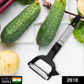 2-in-1 Double Julienne and Vegetable Peeler