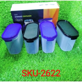 Kitchen Storage Container for Multipurpose Use |  1000ml | Pack of 4