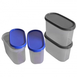 Kitchen Storage Container for Multipurpose Use |  1000ml | Pack of 4