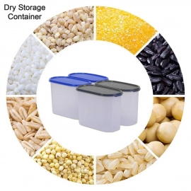 Kitchen Storage Container for Multipurpose Use |  1000ml | Pack of 4