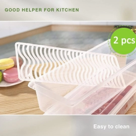 Food Storage Container with Removable Drain Plate and Lid 1500 ml (Pack of 2Pc)