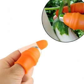 Vegetable Thumb Cutter and Tool with Effective Sharp Cutting Blade System