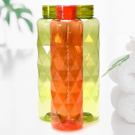 3Pc Set Diamond Cut Bottle Used for storing water and beverages purposes