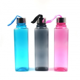 3Pc Set Square Bottle 1000ml Used for Storing Water And Beverages Purposes For People