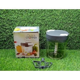 2 in 1 Handy Chopper and Slicer Used Widely for chopping and Slicing of Fruits, Vegetables, Cheese Etc