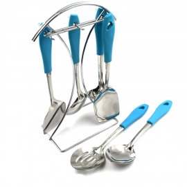 6 Pc SS Serving Spoon stand used in all kinds of household and kitchen places