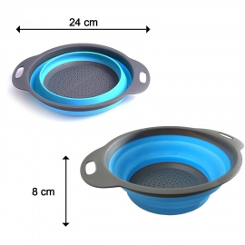 Round Small Silicone Strainer used in all kinds of household kitchen purposes while using at the time of washing for wash