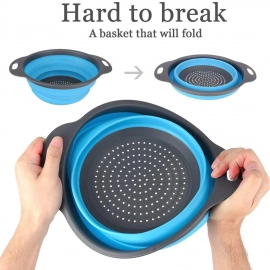Round Small Silicone Strainer used in all kinds of household kitchen purposes while using at the time of washing for wash