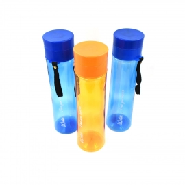 Unbreakable, Leakproof, Durable, BPA Free, Non-Toxic Plastic Water Bottles, 1 Litre (Pack of 3, Assorted Color)