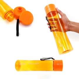 Unbreakable, Leakproof, Durable, BPA Free, Non-Toxic Plastic Water Bottles, 1 Litre (Pack of 3, Assorted Color)