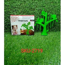 6 Pc Fruit Fork widely used for fruits and vegetable salads while eating them, because of its pointed easy pickup shape and all.