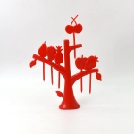 6 Pc Fruit Fork widely used for fruits and vegetable salads while eating them, because of its pointed easy pickup shape and all.