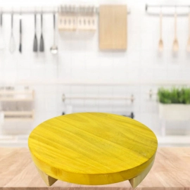 Round Roti Maker widely used by women in household kitchen for making tortillas and parathas 