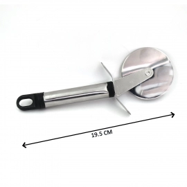 Stainless Steel Pizza Cutter, Pastry Cake Slicer, Sharp, Wheel Type