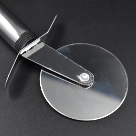 Stainless Steel Pizza Cutter, Pastry Cake Slicer, Sharp, Wheel Type