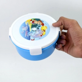 Round Shaped Lunch Box used by various types of peoples for storing their lunch and have a perfect hot meal at anywhere.