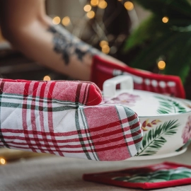 Professional Cotton Oven Mitt Gloves