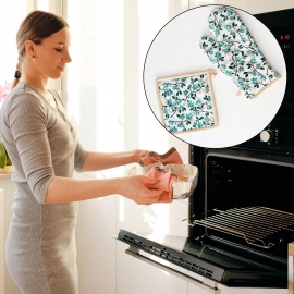 Professional Cotton Oven Mitt Gloves