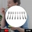 Dinner Fork For Home And Kitchen | Set of 8Pc