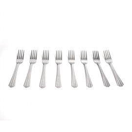 Dinner Fork For Home And Kitchen | Set of 8Pc