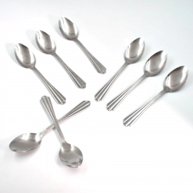 Set Of 8pc Small Tea Spoon Set For Tea, Coffee, Sugar And Spices, Small Spoons