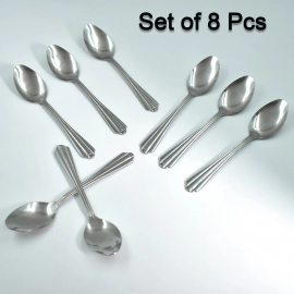 Set Of 8pc Small Tea Spoon Set For Tea, Coffee, Sugar And Spices, Small Spoons