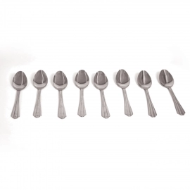 Set Of 8pc Small Tea Spoon Set For Tea, Coffee, Sugar And Spices, Small Spoons