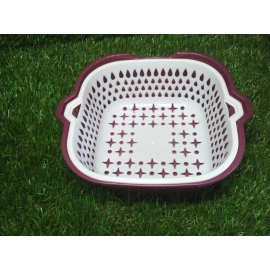 2 In 1 Basket Strainer To Rinse Various Types Of Items Like Fruits, Vegetables Etc