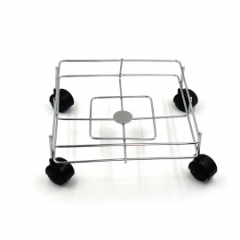 Ss Square Oil Stand For Carrying Oil Bottles And Jars Easily Without Any Problem