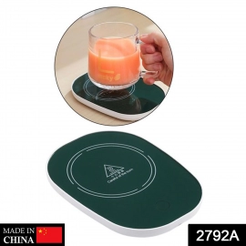 Coffee Mug Warmer For Having Coffee Along With The Warmer That Keeps It Hot