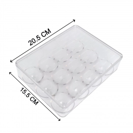 12 Cavity Egg Storage Box For Holding And Placing Eggs Easily And Firmly